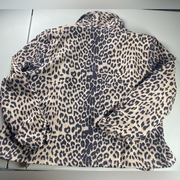 RAIN leopard print blazer Size 2X NWT - Picture 2 of 6